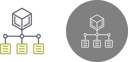 Distribution Icon Design vector