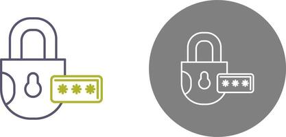 Lock Icon Design vector