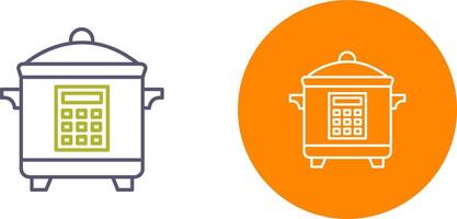 Cooker Icon Design vector