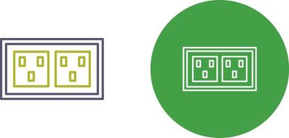 Socket Icon Design vector
