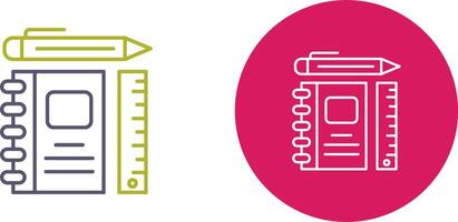 Learning Tools Icon Design vector