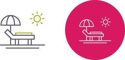 Hammock Icon Design vector