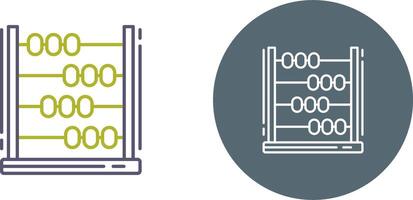 Abacus Icon Design vector