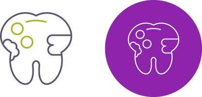Caries Icon Design vector