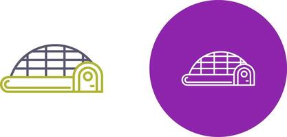 Igloo Icon Design vector