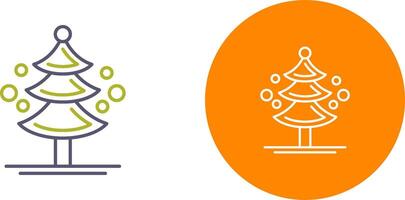 Pine Tree Icon Design vector