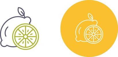 Lemon Icon Design vector