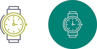 Wrist Watch Icon Design vector