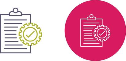 Check List Icon Design vector