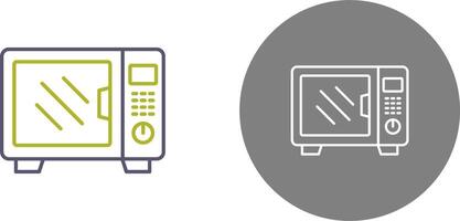 Microwave Icon Design vector