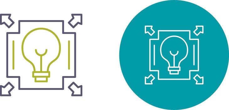 Diffusion Icon Design vector