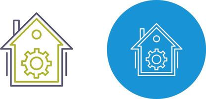 Home Automation Icon Design vector