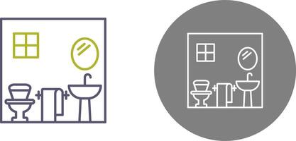 Bathroom Icon Design vector