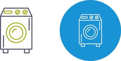 Washing Machine Icon Design vector