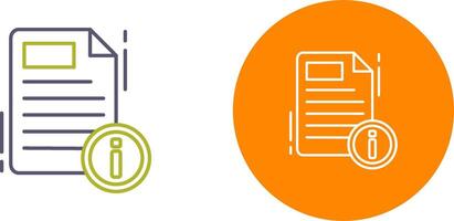 Document Icon Design vector