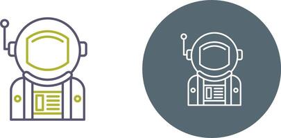 Astronaut Icon Design vector