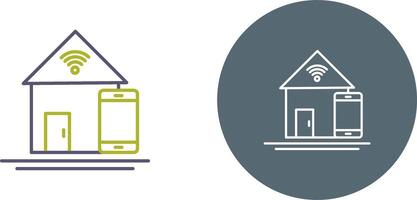 Home Automation Icon Design vector