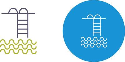 Swiming pool Icon Design vector