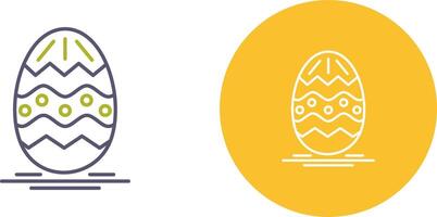 Easter Egg Icon Design vector