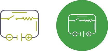 Electrical Circuit Icon Design vector