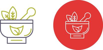 Ayurvedic Icon Design vector