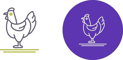 Poultry Icon Design vector