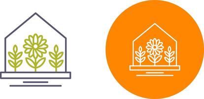 Farm House Icon Design vector