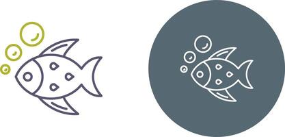 Fish Icon Design vector