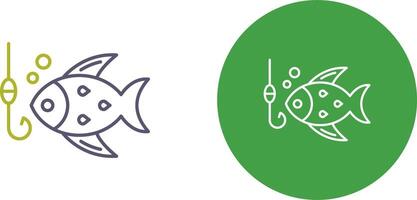 Fishing Icon Design vector