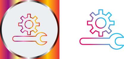 Unique Technical Support Icon Design vector