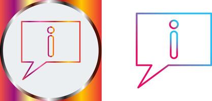 Information Icon Design vector