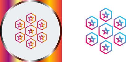 Unique Reputation Management Icon Design vector