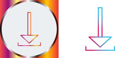 Unique Download Icon Design vector