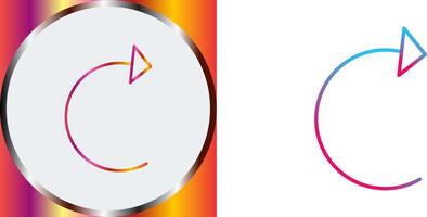 Unique Reload Icon Design vector