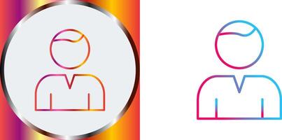 Unique User Icon Design vector