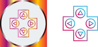 Unique Gaming Control Icon Design vector