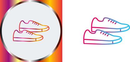 Sneakers Icon Design vector