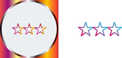 Stars Icon Design vector