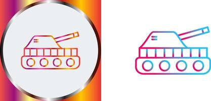 Tank Icon Design vector