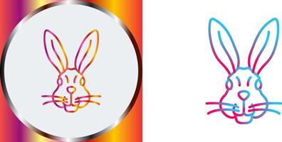 Rabbit Icon Design vector