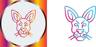 Kangaroo Icon Design vector