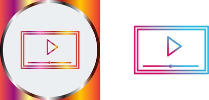 Screening Icon Design vector