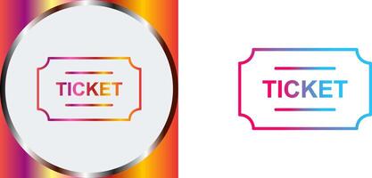 Tickets Icon Design vector
