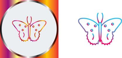 diseño de icono de mariposa vector