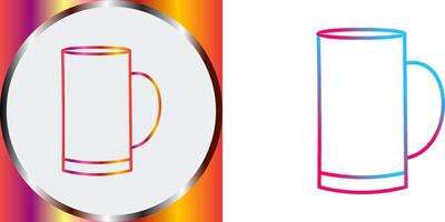 Beer Mug Icon Design vector