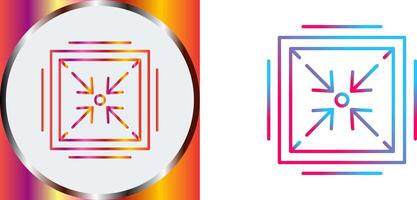 Minimize Icon Design vector