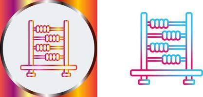 Abacus Icon Design vector