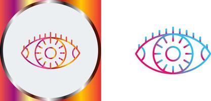 Vision Icon Design vector