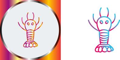 Lobster Icon Design vector