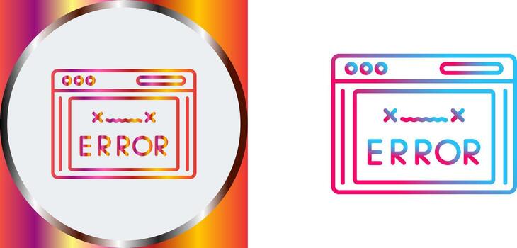 error código icono diseño vector